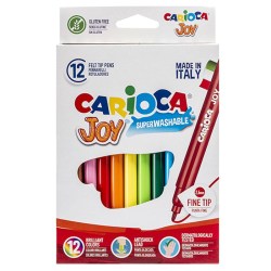 Σετ Μαρκαδόροι Carioca Joy 12 τεμαχίων